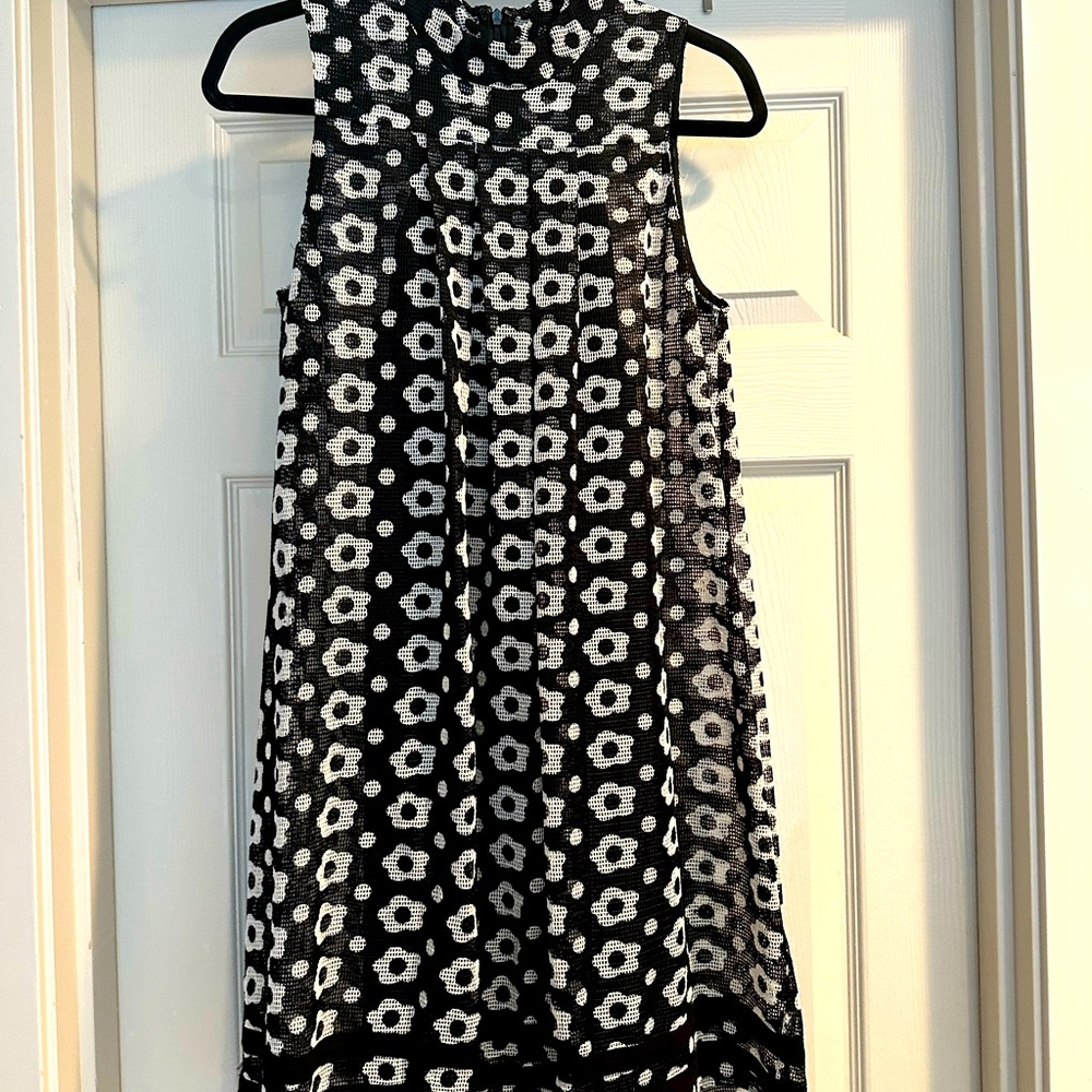 Vintage find Black and White Dress